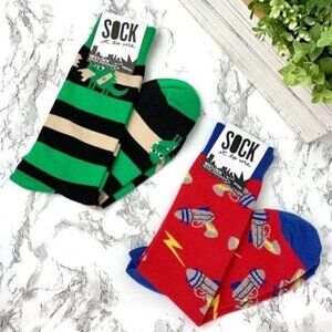 New! Sock it to me Monster & Raygun Socks